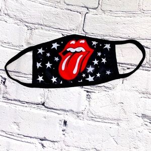 Face Covering Rolling Stone Type Star Face Mask